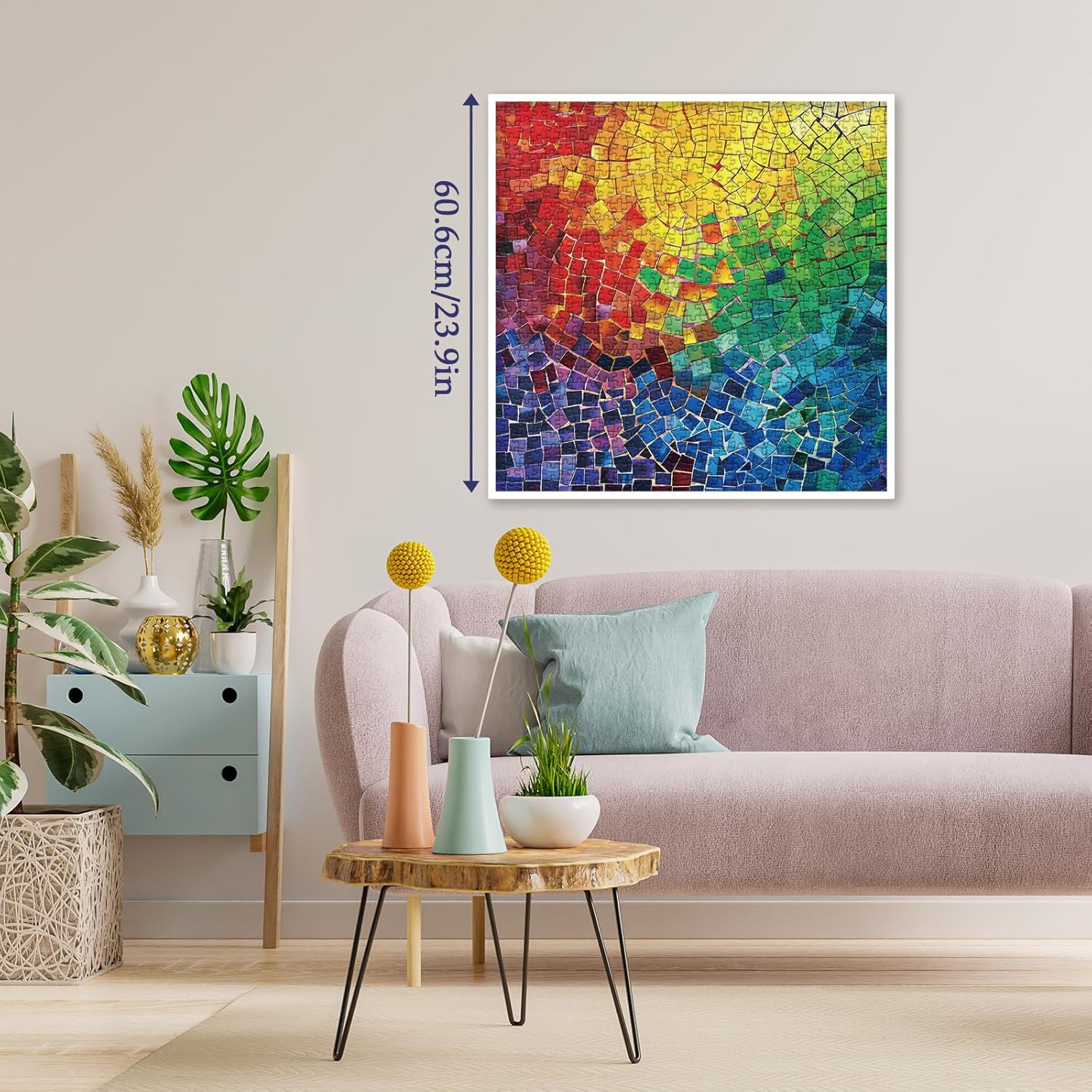 Puzzle a mosaico arcobaleno puzzle 1000 pezzi