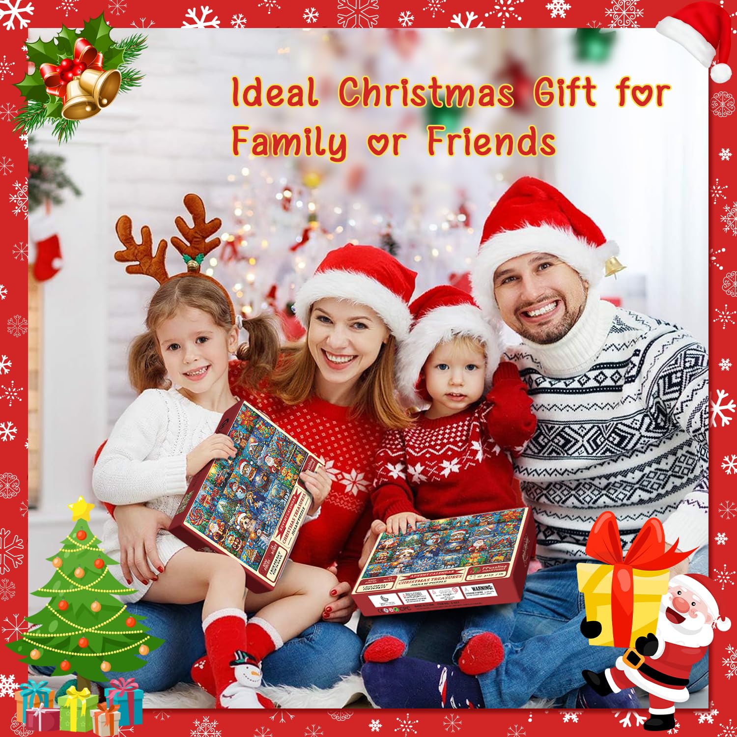 Teso di Natale puzzle puzzle 1000 pezzi