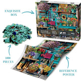 Botanische Haven -Schuppen -Puzzle 1000 Stücke