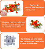 Puzzle eleganza arancione puzzle 1000 pezzi