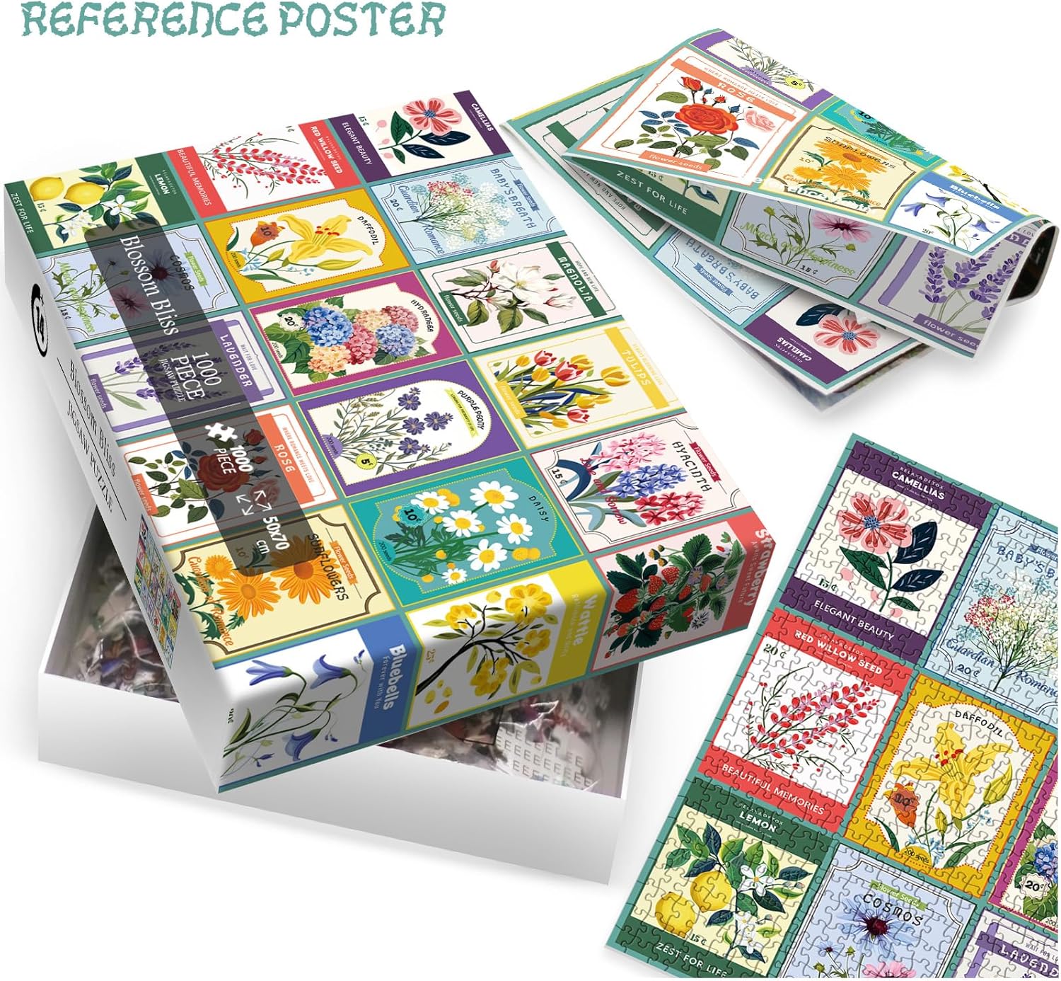 Blüte Bliss Jigsaw Puzzle 1000 Stücke