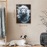 Sussurri di puzzle leone bianco 1000 pezzi