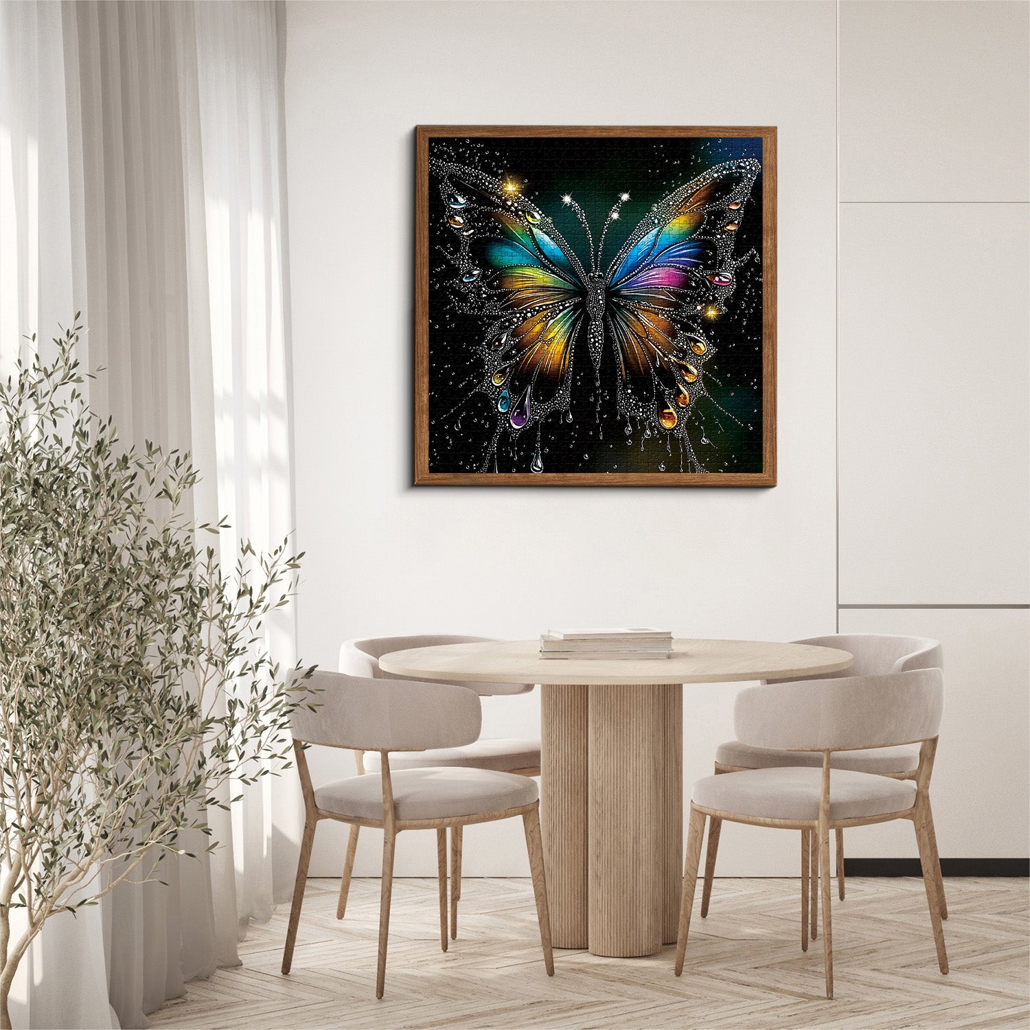 Night Butterfly Jigsaw Puzzle 1000 Pieces