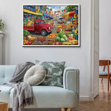 Vibrante puzzle bazar puzzle 1000 pezzi