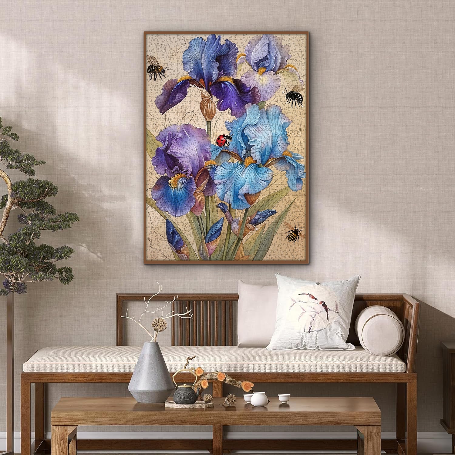 Spring Iris Jigsaw Puzzle 1000 pezzi