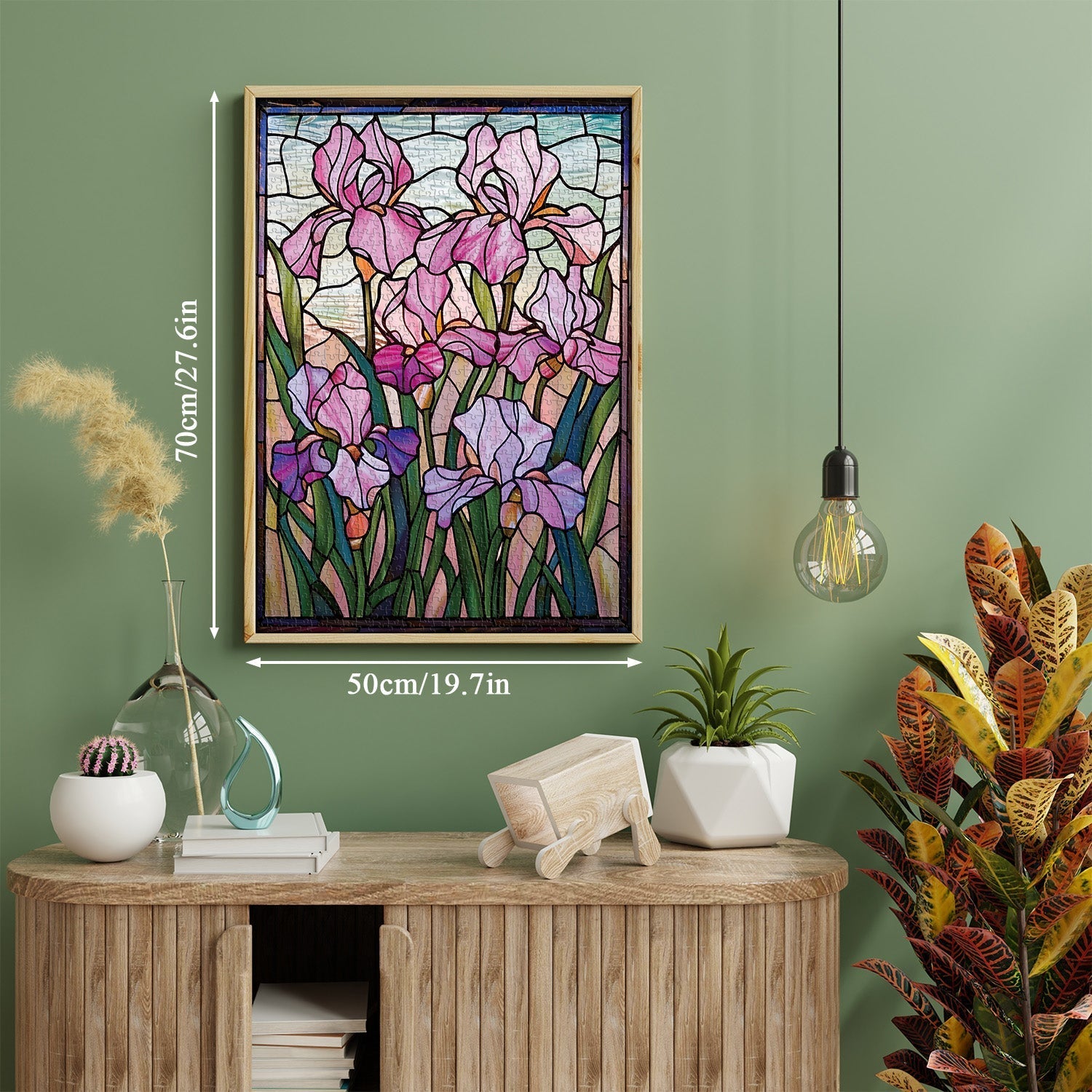 Tache-verre Iris Puzzle 1000 pièces
