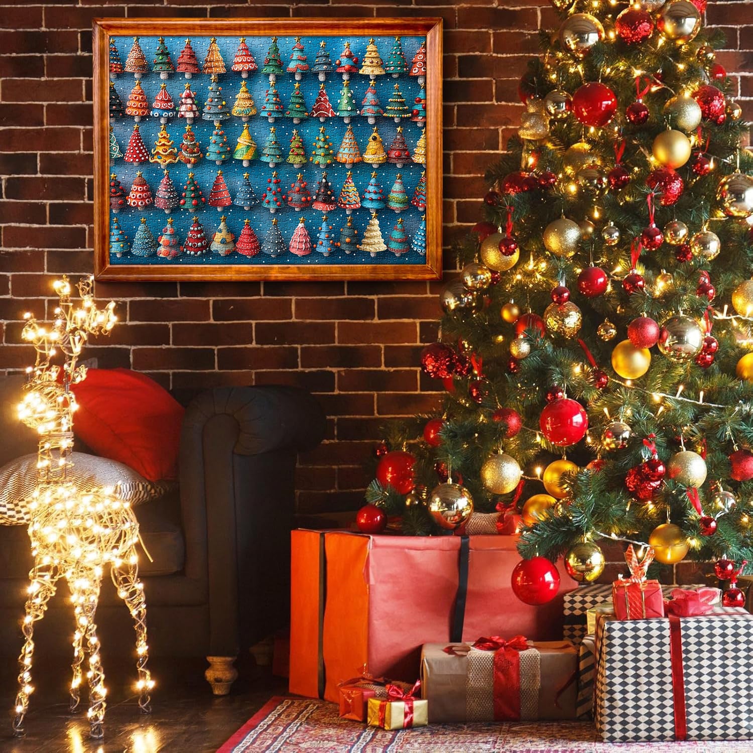 Candy Christmas Tree Jigsaw Puzzle 1000 piezas