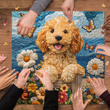 Cucciolo di giardino puzzle puzzle 1000 pezzi