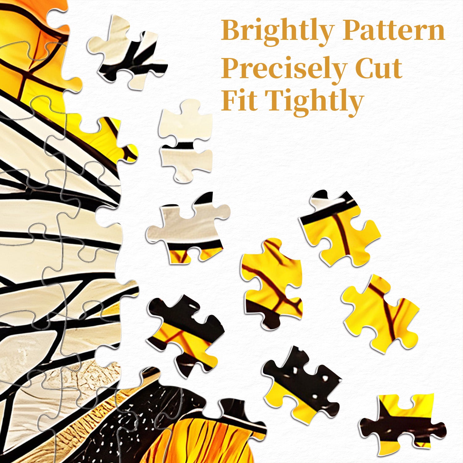 Stained Glass Bee Jigsaw Puzzle 1000 Pieces