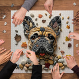 Stone Painted Dog Jigsaw Puzzle 1000 Pieces