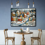 Winter Street View puzzle puzzle 1000 pezzi