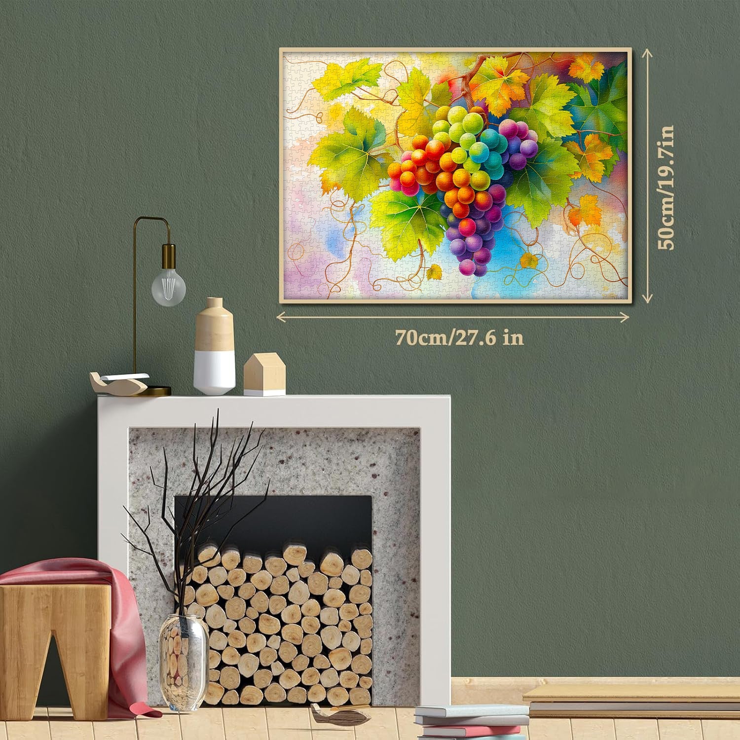 Vibranti vittini puzzle 1000 pezzi