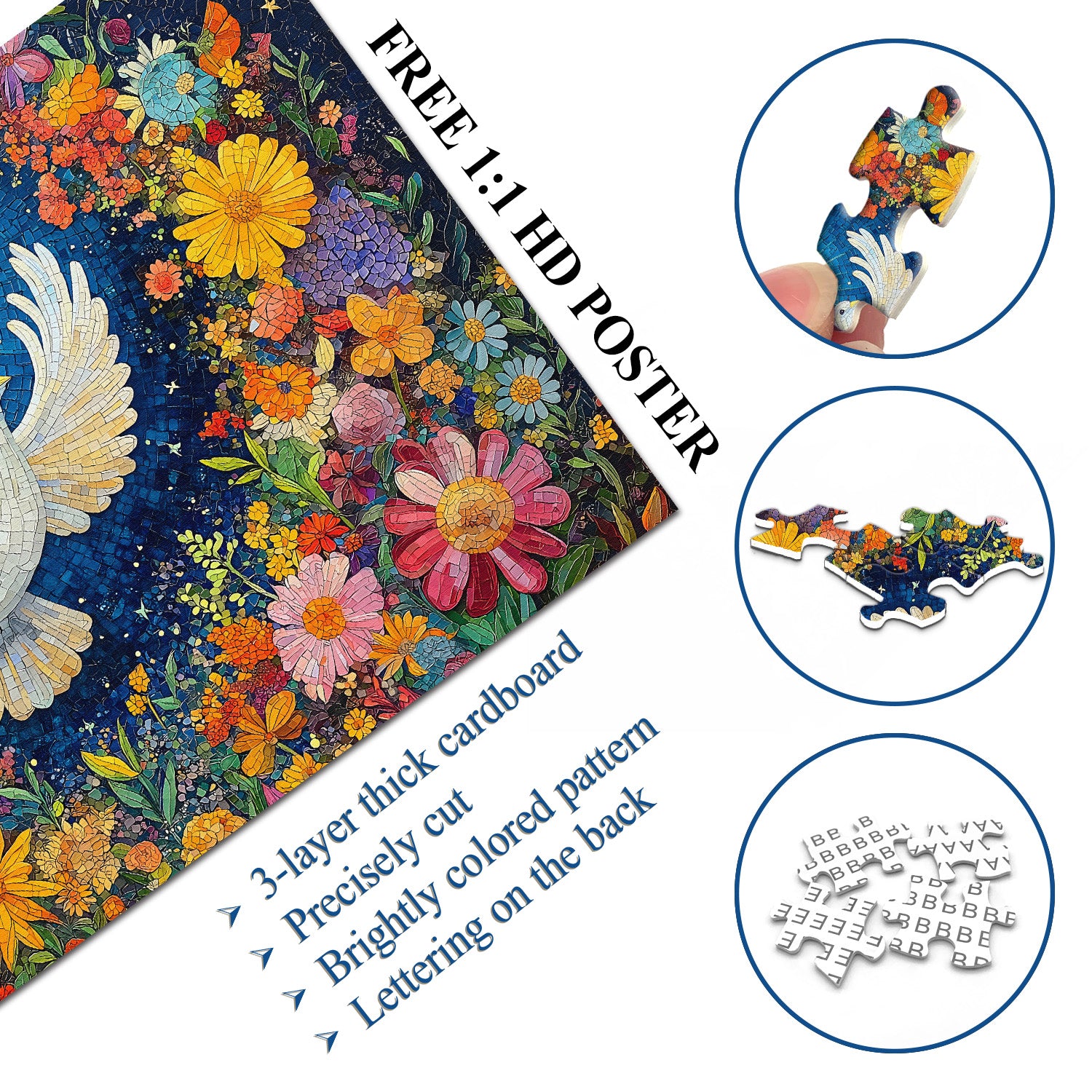 Wings of Peace Jigsaw Puzzle 1000 Pieces