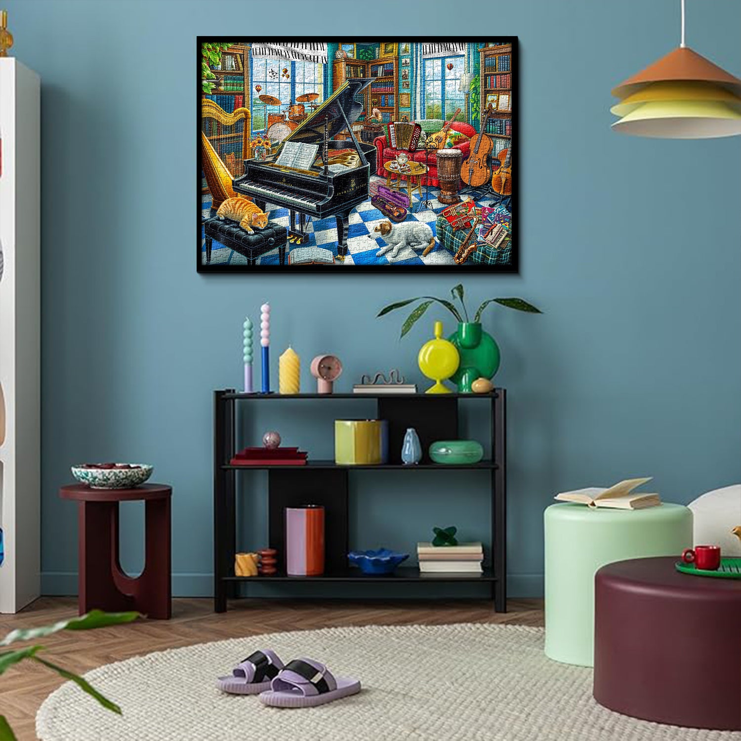 Music Room puzzle puzzle 1000 pezzi