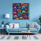 Mostro puzzle puzzle 1000 pezzi