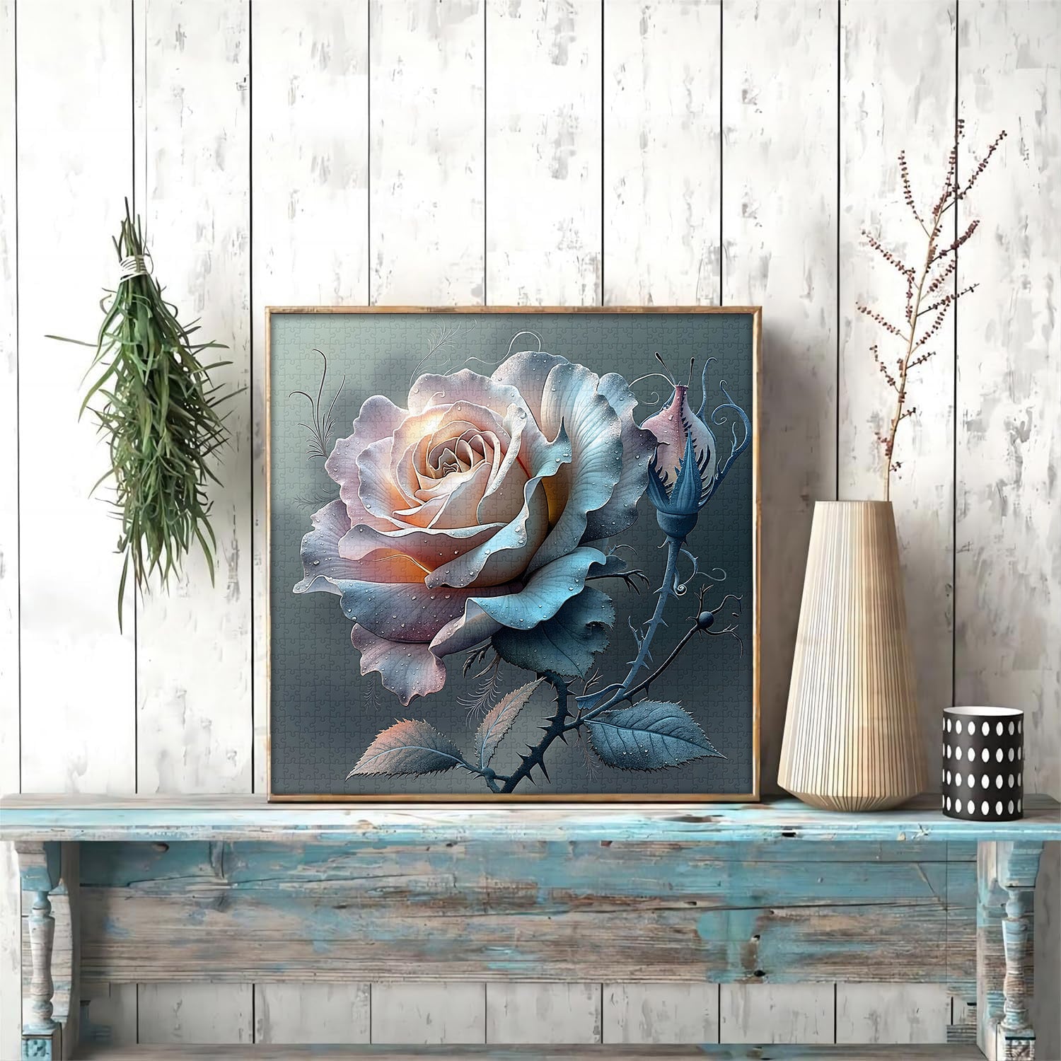 Aurora Rose Jigsaw Puzzle 1000 Pieces