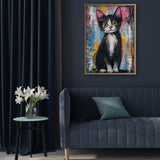 Cat Canvas puzzle puzzle 1000 pezzi