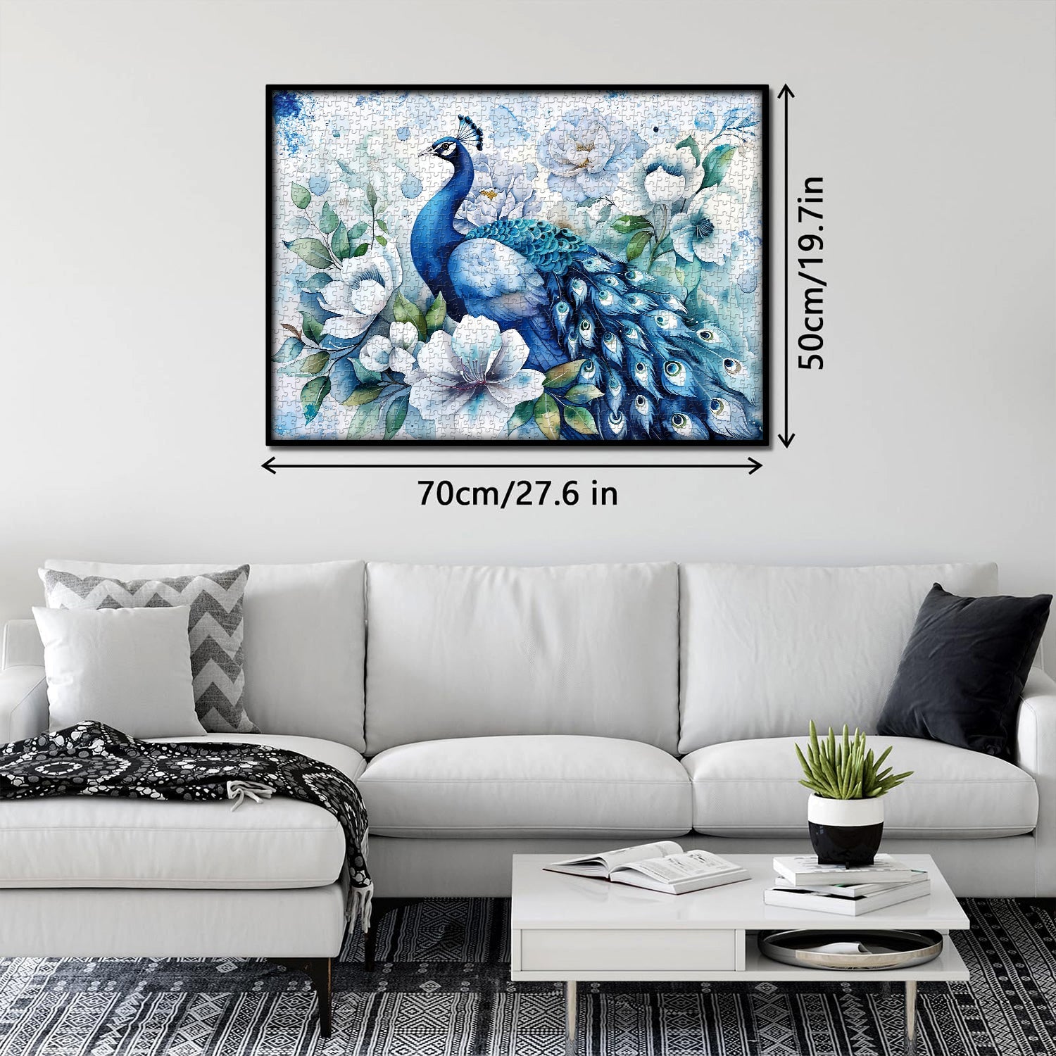 Art Peacock Jigsaw Puzzle 1000 piezas