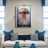 Puzzle puzzle di jellyfish neon 1000 pezzi