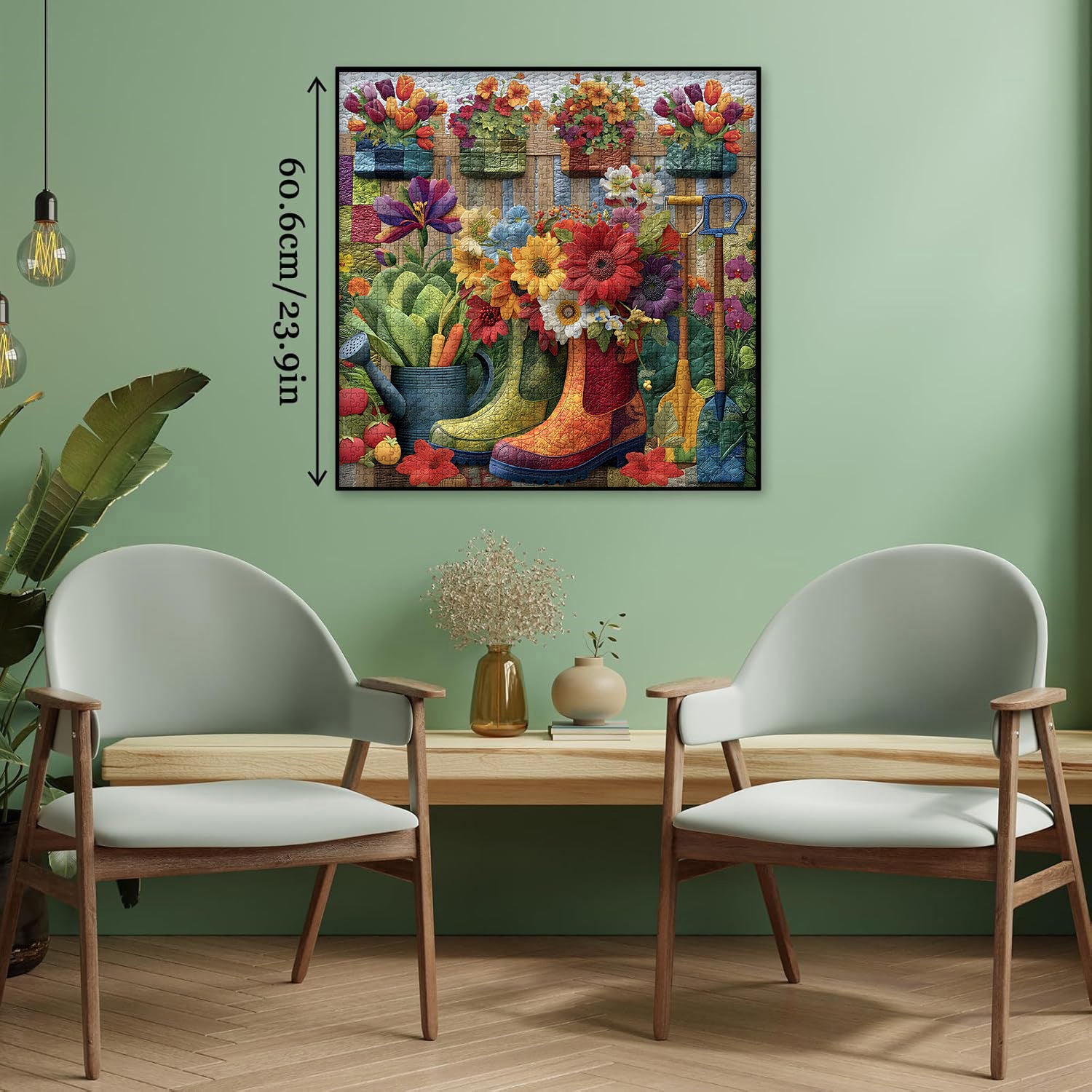Stivali da giardino puzzle puzzle 1000 pezzi