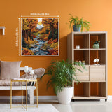 Automne Silhouette Puzzle 1000 pièces