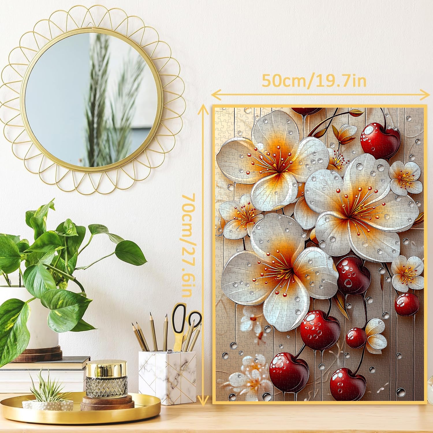 Puzzle puzzle a fiore di ciliegia 1000 pezzi
