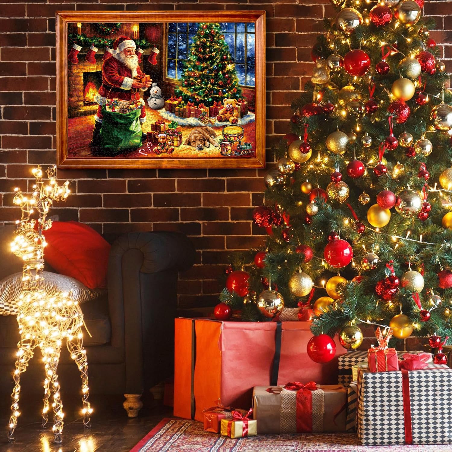 Yuletide Blessing puzzle puzzle 1000 pezzi