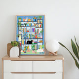 Inky Cat Stamts puzzle puzzle 1000 pezzi