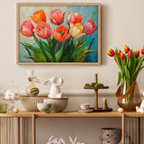 Tulipes colorées puzzle 1000 pièces