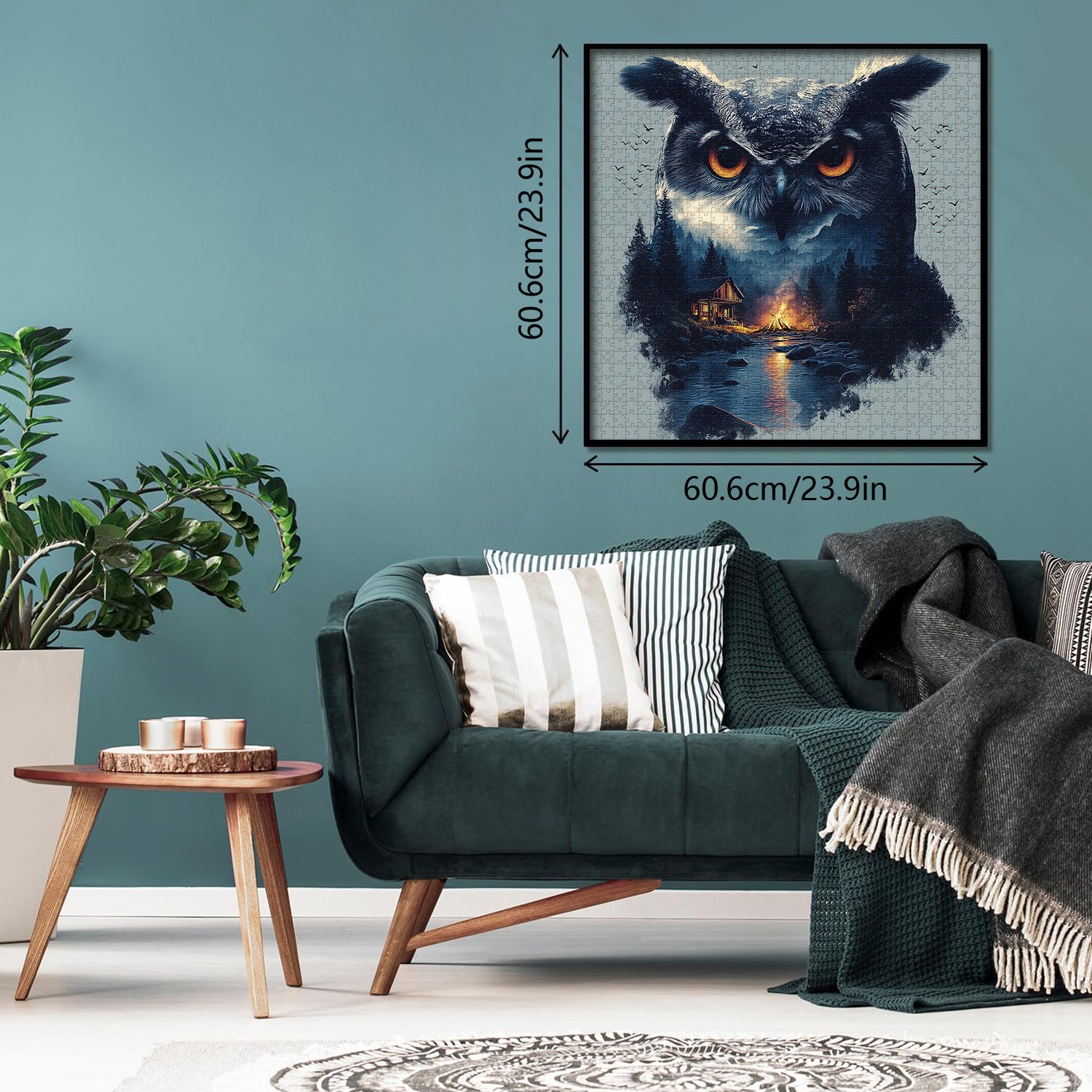 Foresta owlsaw puzzle 1000 pezzi