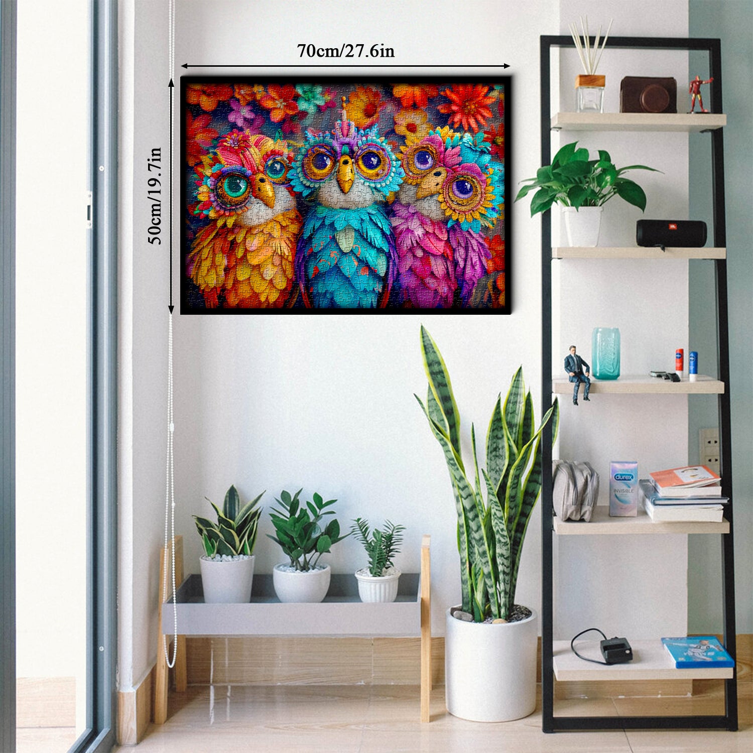 Bizzurro bohémien puzzle 1000 pezzi