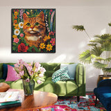 Garden Cat puzzle puzzle 1000 pezzi