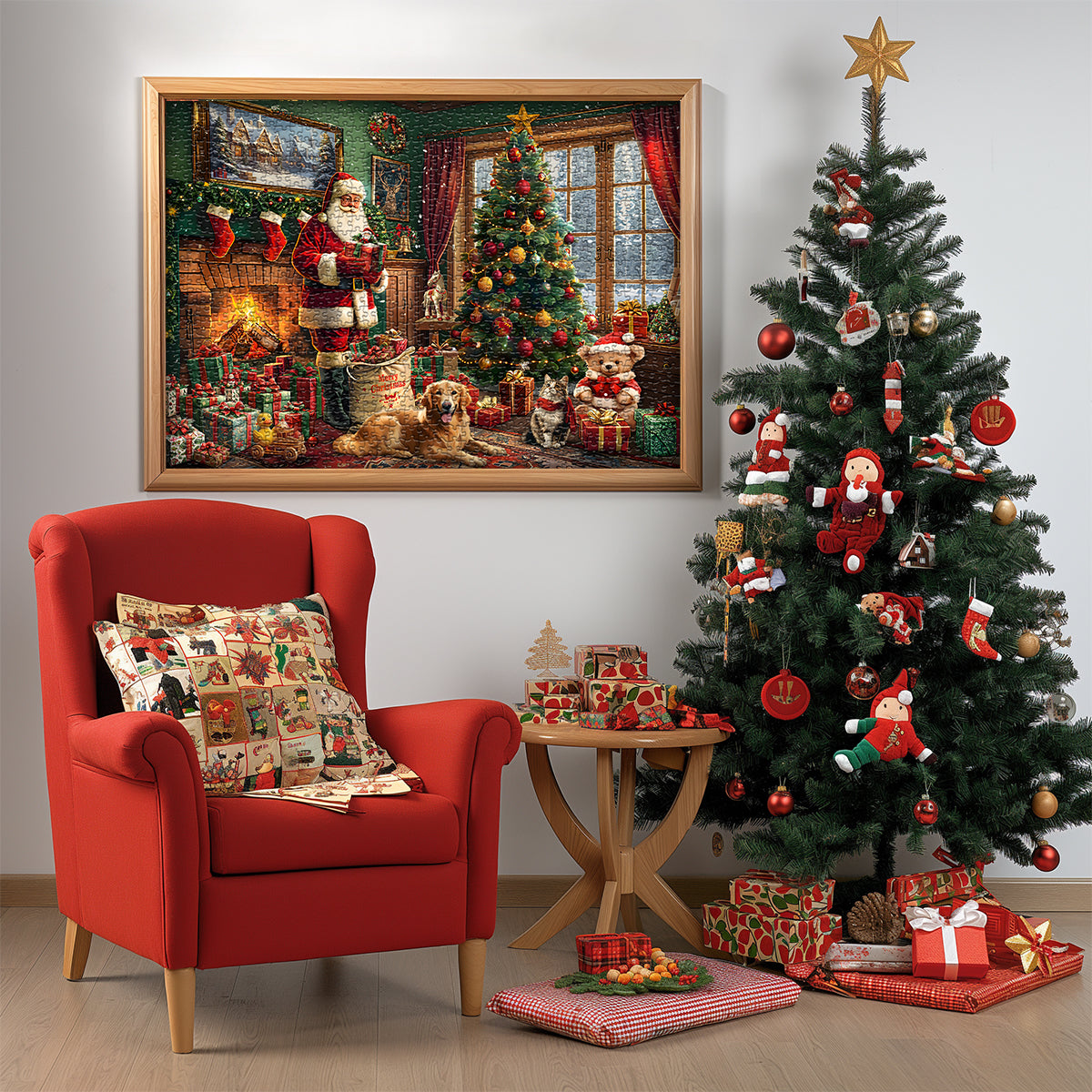 Casa di Natale puzzle puzzle 1000pcs