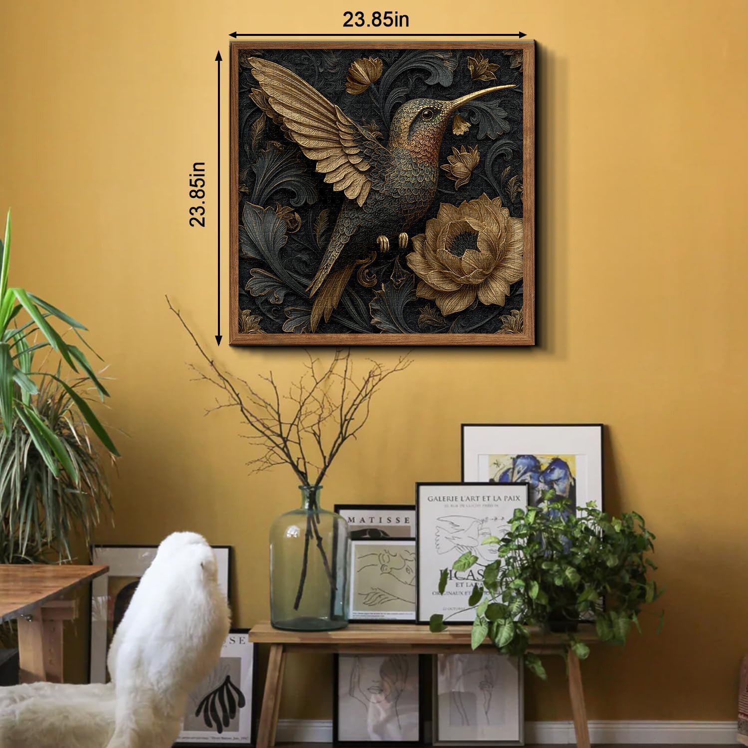 Golden Hummingbird Jigsaw Puzzle 1000 Pieces