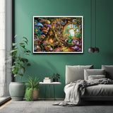 Puzzle puzzle di boschi di funghi 1000 pezzi