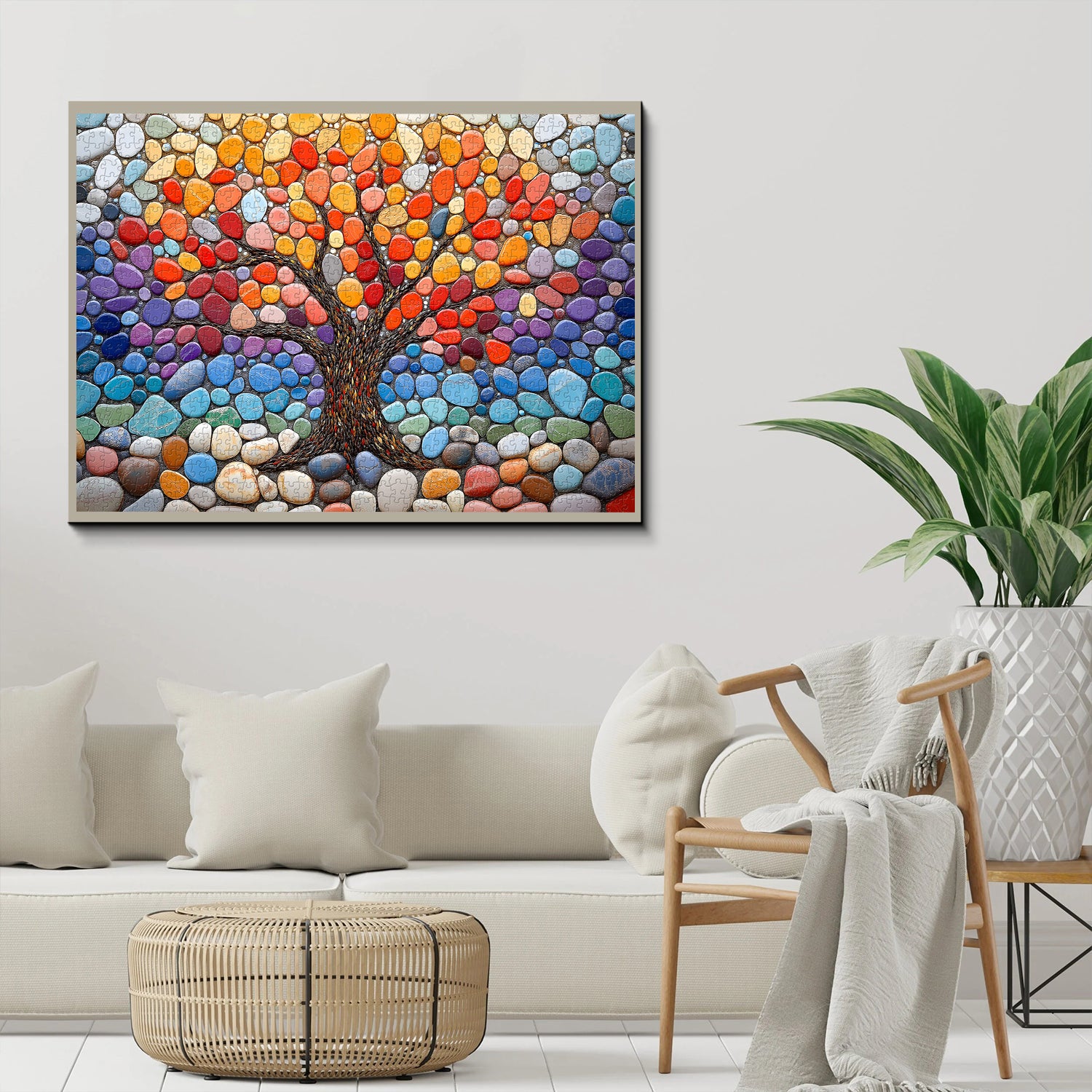 Stone Tree of Life puzzle puzzle 1000 pezzi