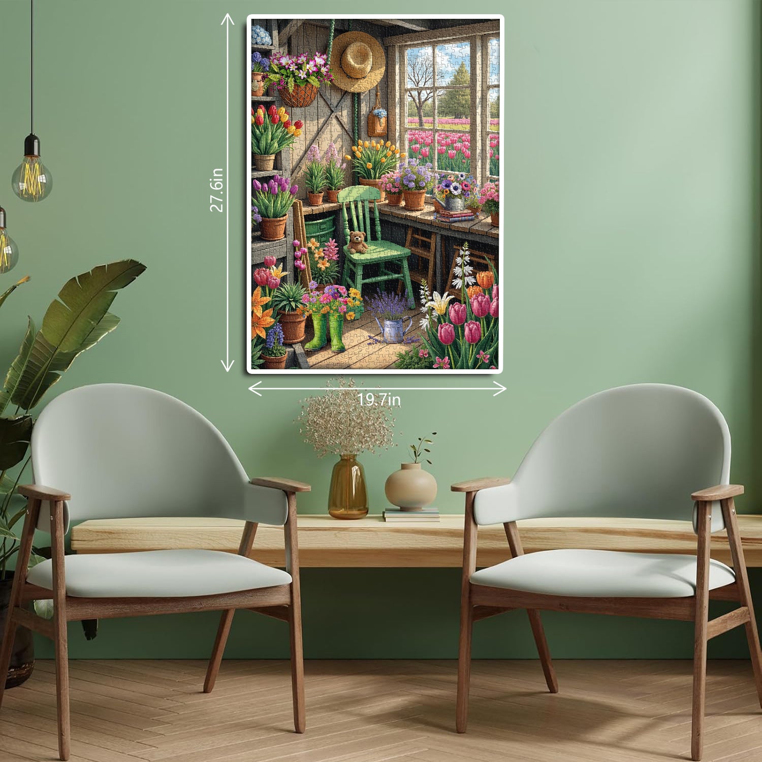 Gardener Flower Room College Puzzle 1000 pezzi
