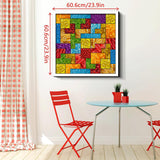 Candy Tetris Jigsaw Puzzle 1000 pezzi