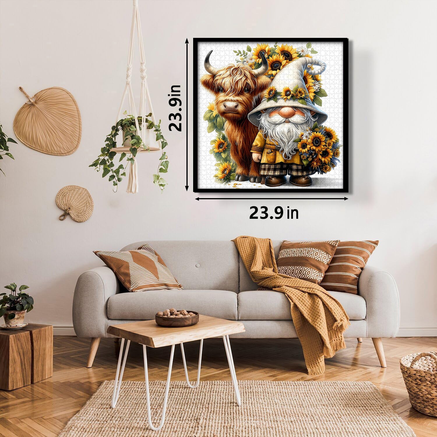 Gnome & Calf Jigsaw Puzzle 1000 Pieces