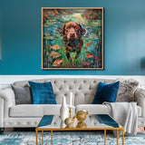 Puzzle cucciolo di laghetto 1000 pezzi