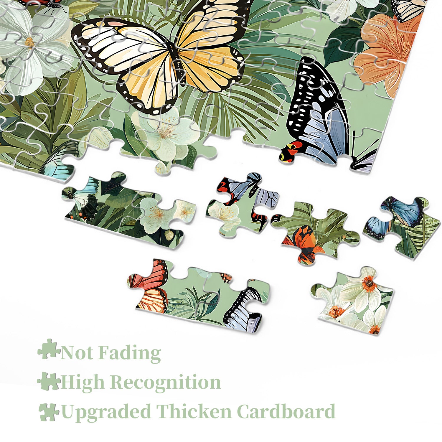 Butterfly World Jigsaw Puzzle 1000 Pieces