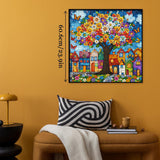 Buntes Dorf Puzzle 1000 Stücke