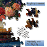 Libri e fiori puzzle puzzle 1000 pezzi