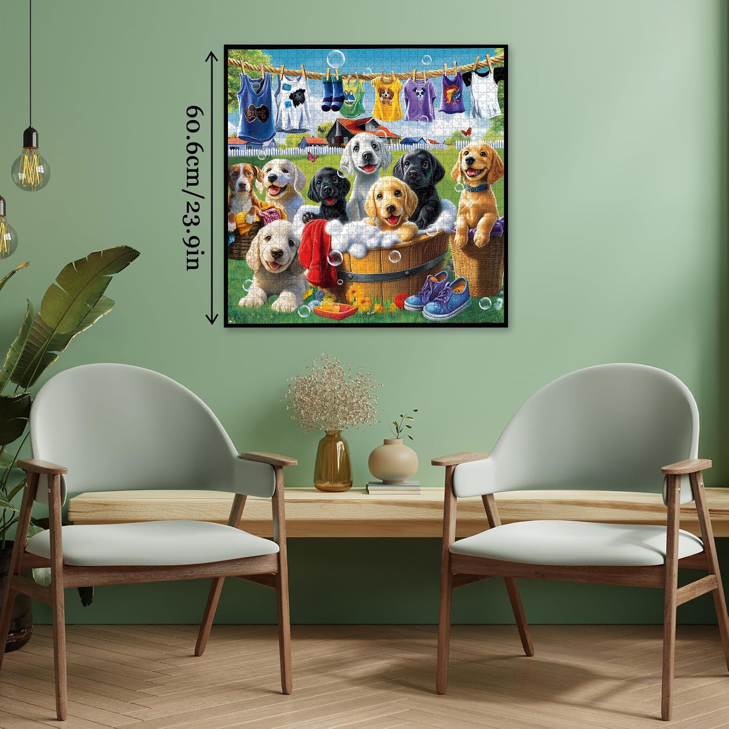 Puzzle puzzle cuccioli cattivi 1000 pezzi