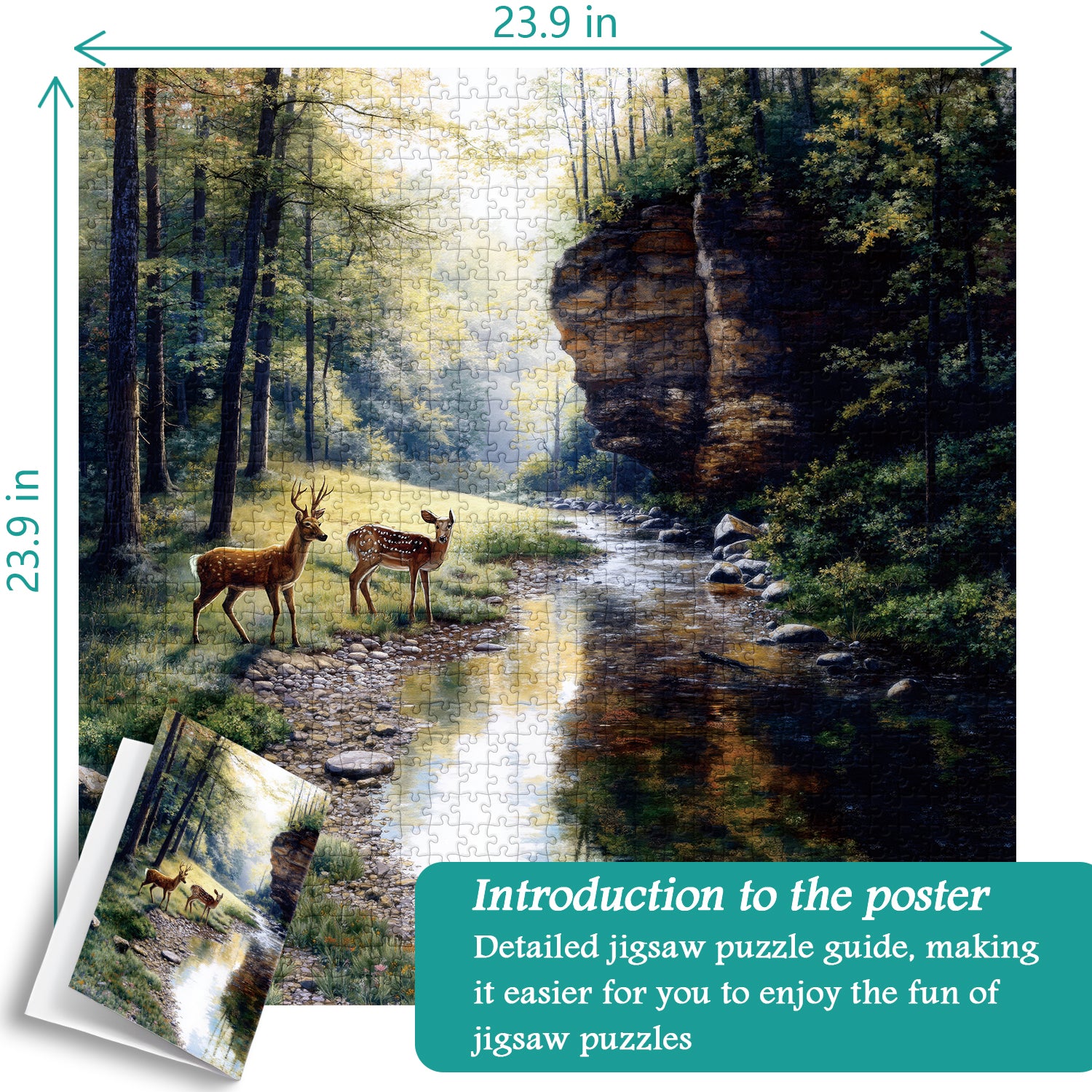Tranquil Woods Jigsaw Puzzle 1000 Pieces