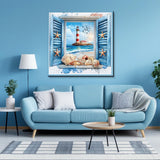 Puzzle finestra oceanica puzzle 1000 pezzi