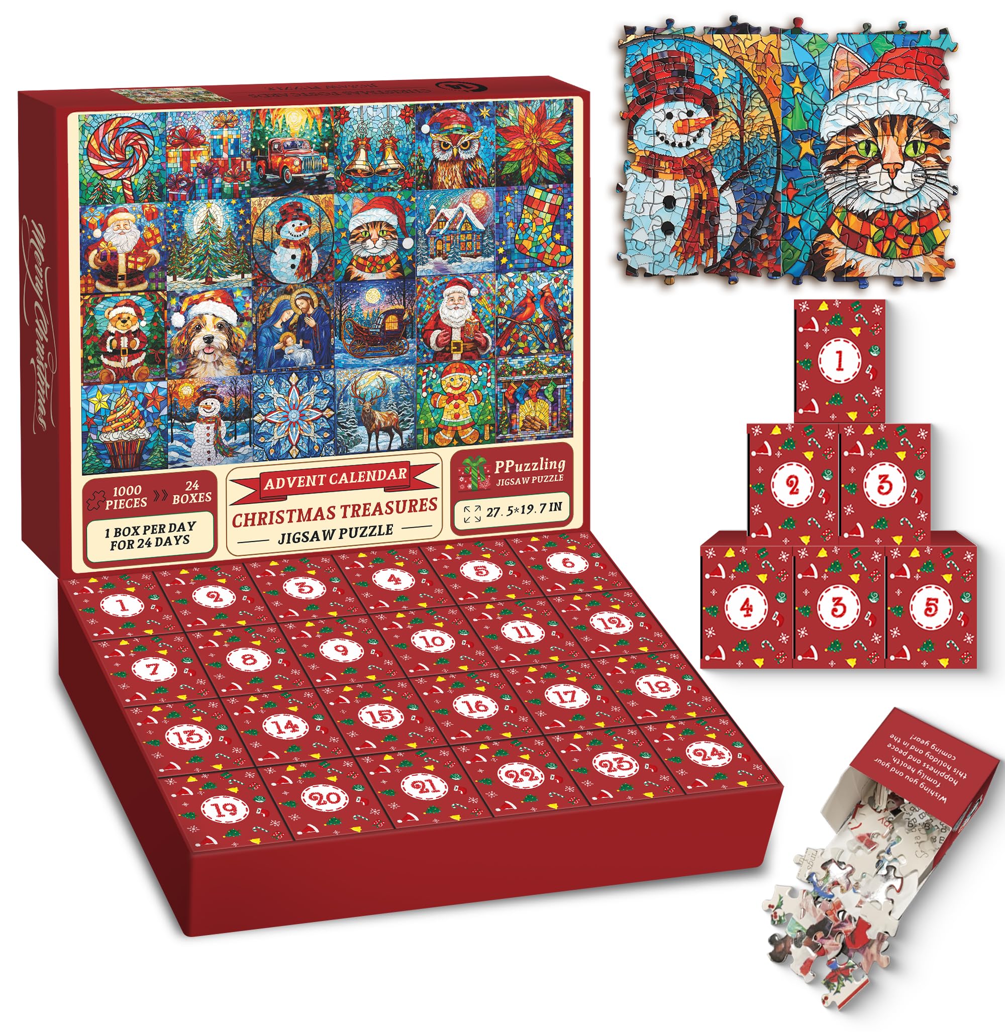 Teso di Natale puzzle puzzle 1000 pezzi
