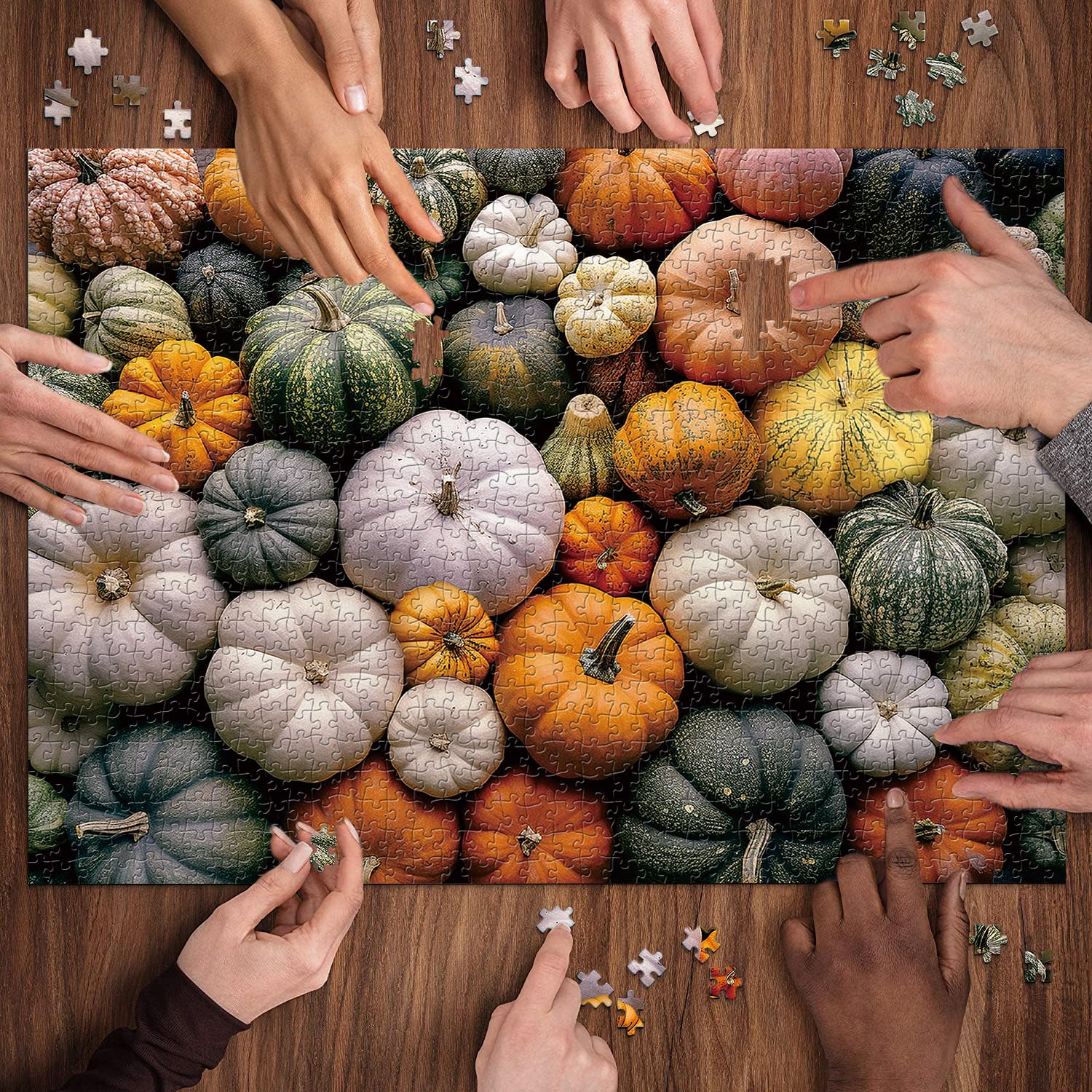 Puzzle di zucca di Halloween 1000 pezzi