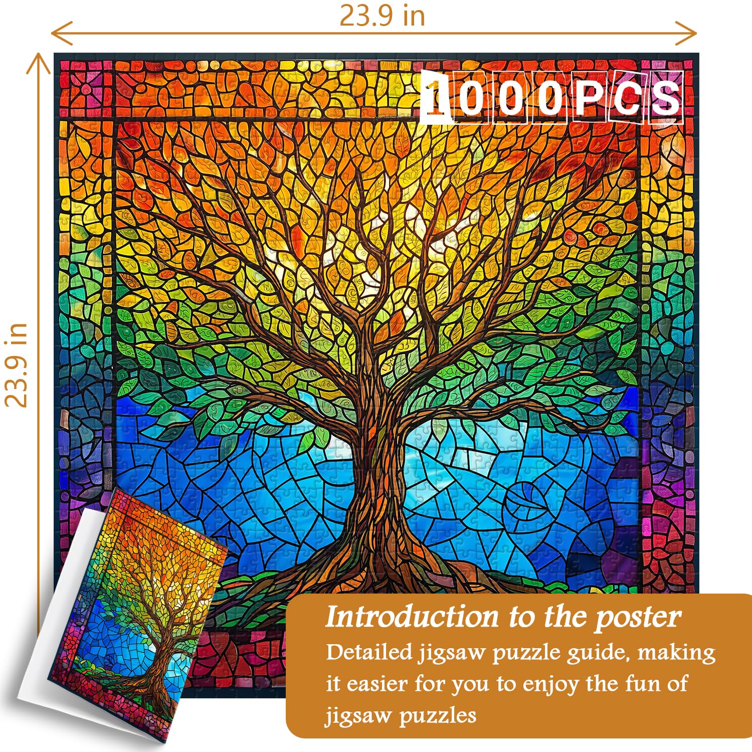Albero della vita puzzle puzzle 1000 pezzi