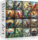 Birds art puzzle puzzle 1000 pezzi